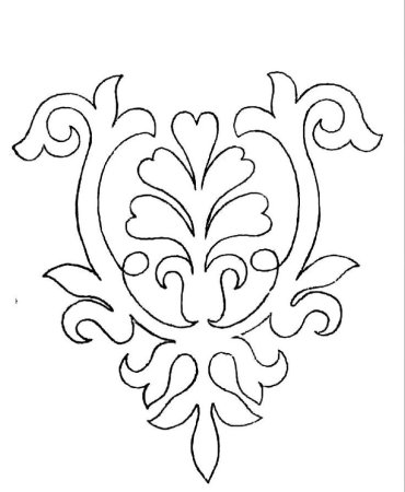 Красивые узоры для вырезания