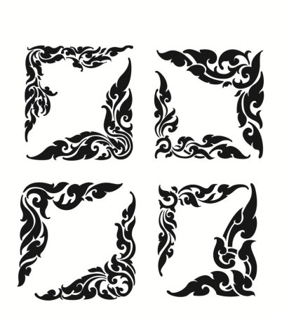 Орнамент для плоттерной резки