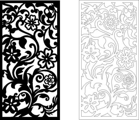 Узоры для плоттерной резки