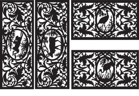 Вектор узоры для ЧПУ лазера