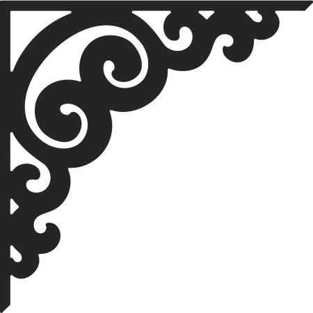 Трафарет угловой