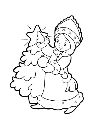 Маша и медведь Маша Снегурочка