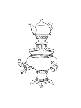 Строение тульского самовара