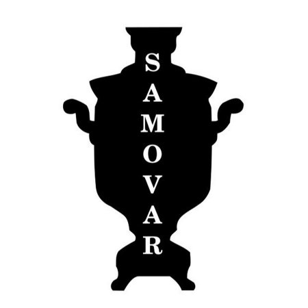 Самовар из геометрических фигур