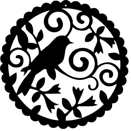 Силуэт женского лица