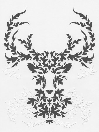 Трафареты природы для стен