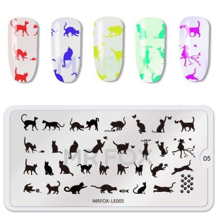 Трафареты ногтей для рисования