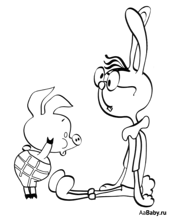 Пятачок Дисней раскраска
