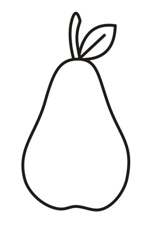 Трафарет фрукты