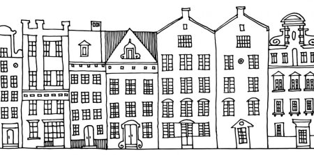 Раскрасить многоэтатажный дом