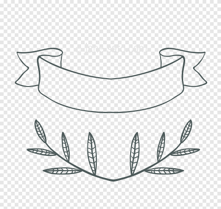 Ленточка трафарет