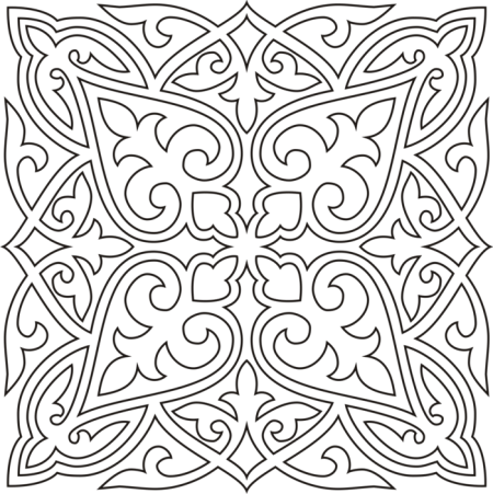 Восточный орнамент рисунок