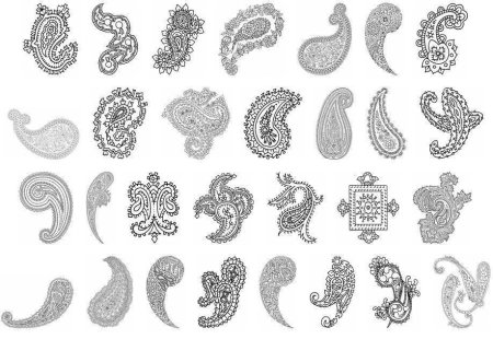 Узоры для точечного рисования