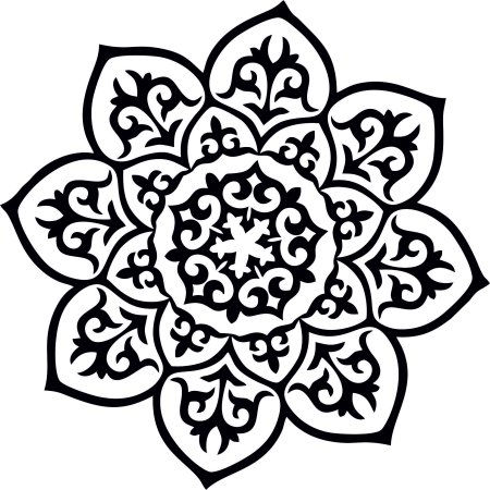 Трафарет "восточные узоры"