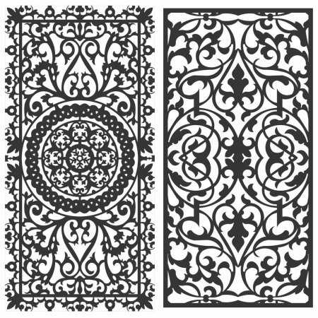 Орнаменты Готика ЧПУ