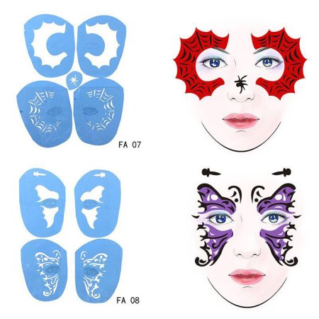 Трафареты для грима