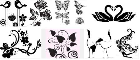 Аквагрим трафареты