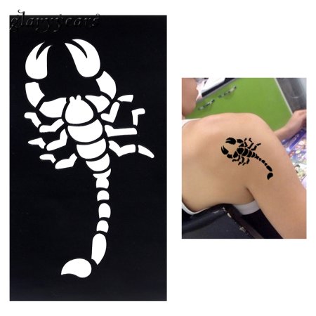 Трафареты для тату хной