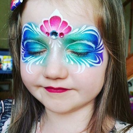 Аквагрим Русалочка