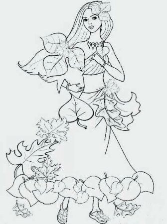 Раскраска платье