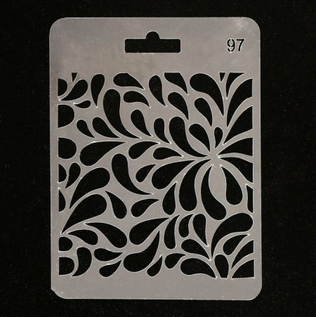 Пластиковый трафарет для имитации