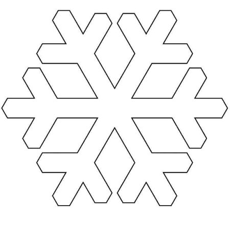 Красивые снежинки из бумаги схемы для вырезания объемные