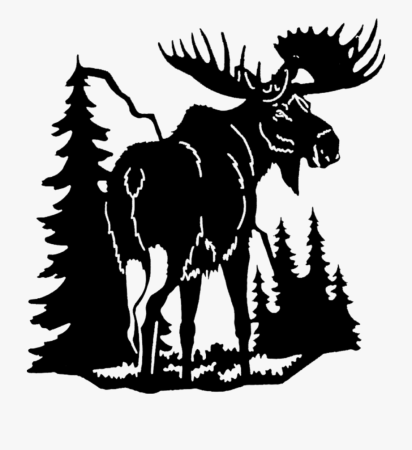 Наклейка Лось