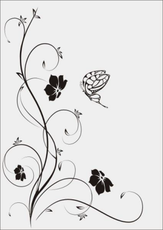 Трафарет для шкафа