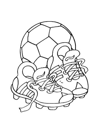 Спортивные раскраски для детей