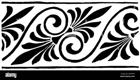 Греческий растительный орнамент