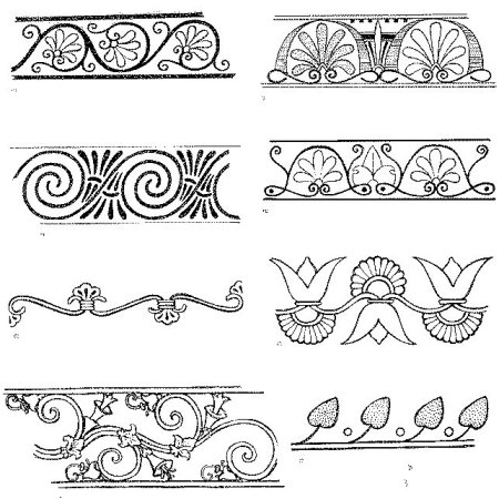 Акант орнамент древней Греции