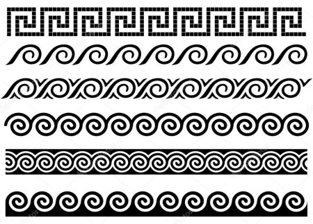 Греческий узор Меандр