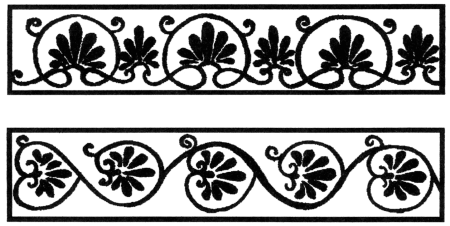 Пальметта древней Греции