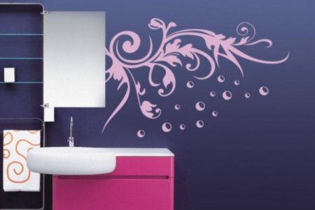 Роспись ванной комнаты