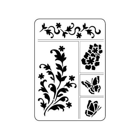 Кухонные трафареты для декора