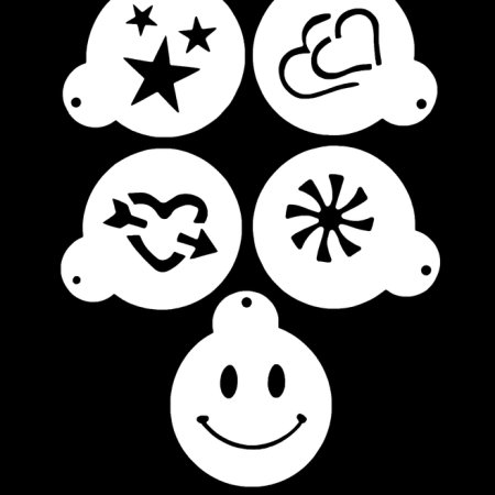 Трафареты для кофе