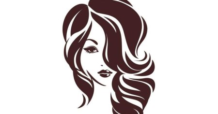 Силуэт женской прически