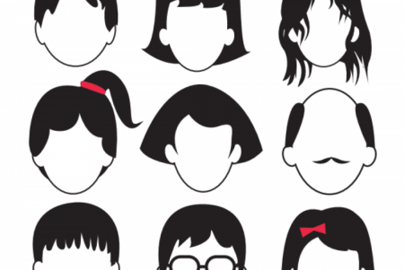 Пустое лицо для детей