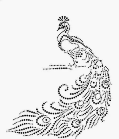 Узоры для точечной росписи контурами