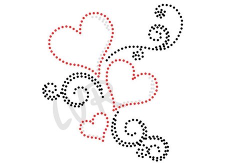 Трафарет для страз