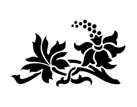 Роспись по трафарету