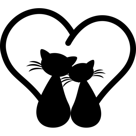 Трафарет кота