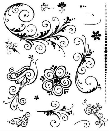 Трафареты для декора Прованс