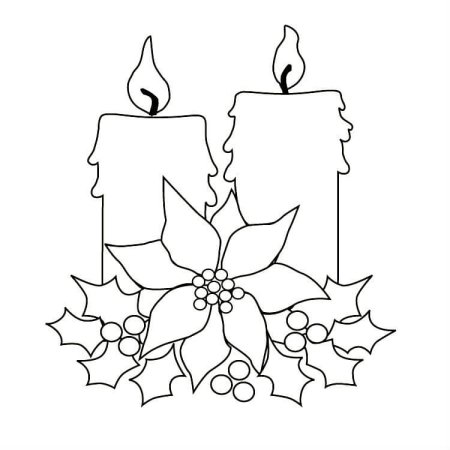 Новогодние рисунки трафареты