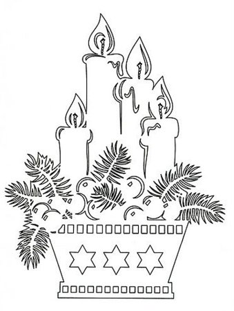 Новогоднии витражи на Ока