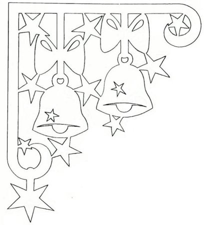 Трафарет "новогодний"