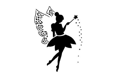 Трафареты Фея