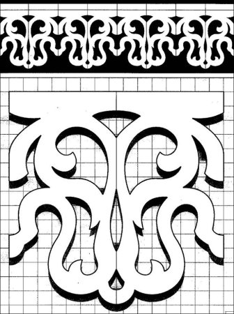 Прорезная домовая резьба трафареты