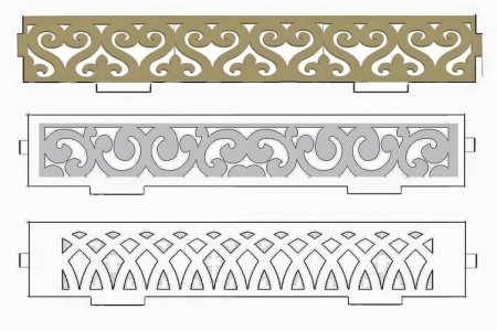 Резные наличники вектора для ЧПУ