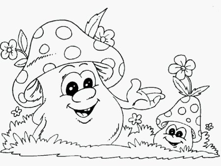 Весёлые раскраски для детей